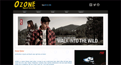 Desktop Screenshot of ozoneqatar.com